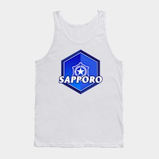 Sapporo Municipality Japanese Symbol Tank Top